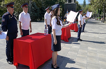 В Махачкале состоялась церемония приведения к Присяге молодых сотрудников УИС Дагестана