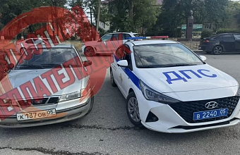 В Дагестане арестовали автомобиль злостного неплательщика штрафов