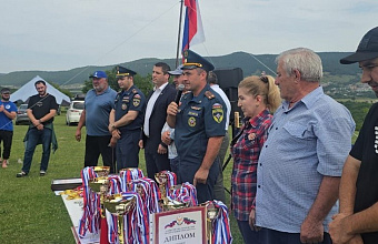 «Школа безопасности»: юные спасатели Дагестана продемонстрировали свои навыки