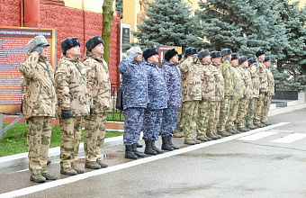 Командирский сбор руководящего состава махачкалинского соединения Росгвардии состоялся в Дагестане