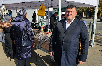 В Махачкале начала работу масштабная рыбная сельскохозяйственная ярмарка