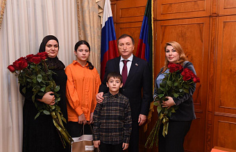 Заур Аскендеров встретился с семьей погибшего участника СВО