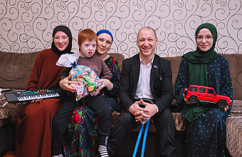 Депутат Гасан Османов осуществил мечту мальчика с ОВЗ в рамках акции «Ёлка желаний»