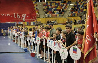 В Дагестане прошло Первенство России по спортивной борьбе памяти погибших сотрудников СОБР