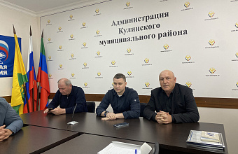 Артем Бичаев с рабочим визитом посетил Кулинский район