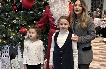 При поддержке Абдулхакима Гаджиева для детей участников СВО прошло новогоднее мероприятие