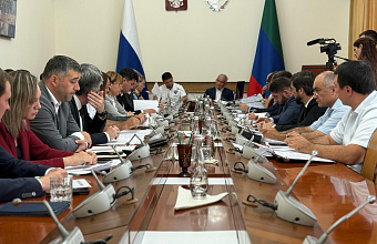 Заседание федерального штаба по стабилизации ситуации в электросетевом комплексе прошло в Правительстве Дагестана