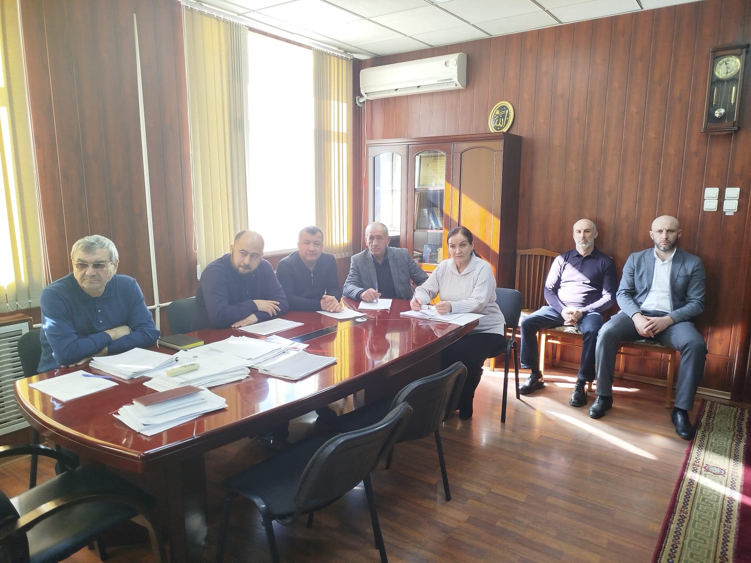 В Курахском районе состоялось совещание с главами сельских поселений