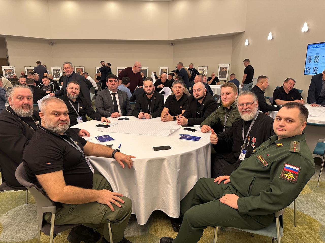 Дагестанцы участвуют во Всероссийских сборах руководителей Ассоциации ветеранов СВО в Москве