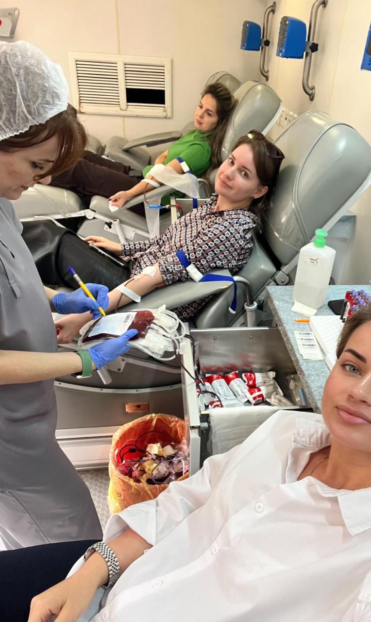 В ходе двухдневной акции жители Кизляра собрали более 100 литров крови