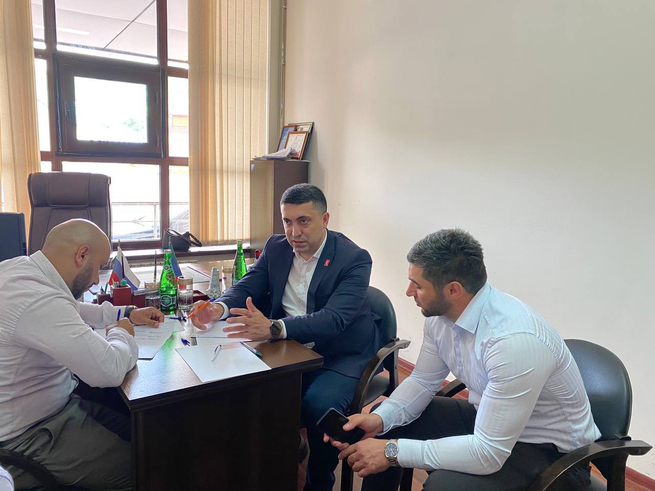 Камил Саидов провел личный прием граждан в Гумбетовском районе