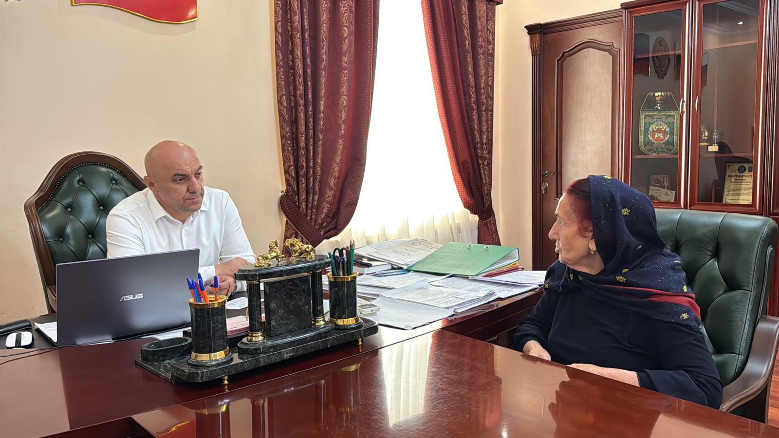 В Сергокалинском районе прошел еженедельный прием граждан у главы Арсена Магомедова