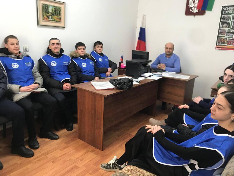 В Левашинском районе открыли Центр подготовки волонтеров Победы