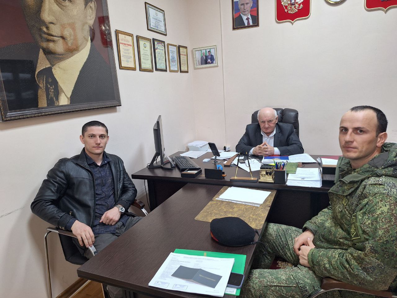 В Карабудахкентском районе участнику СВО помогли решить вопрос с догазификацией жилья