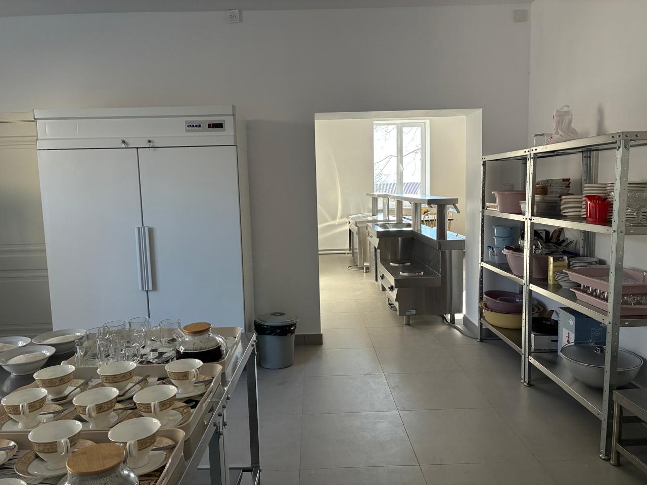 В одной из школ Левашинского района открылся современный пищеблок