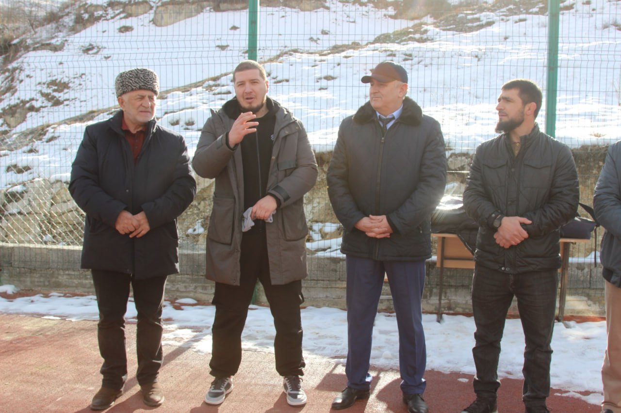 Открытие детской площадки прошло в Ахвахском районе