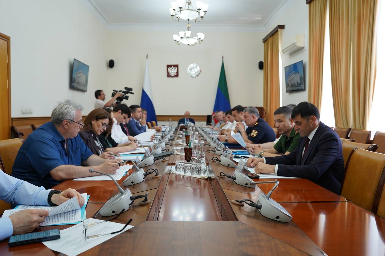 В Правительстве Дагестана прошло заседание Антинаркотической комиссии
