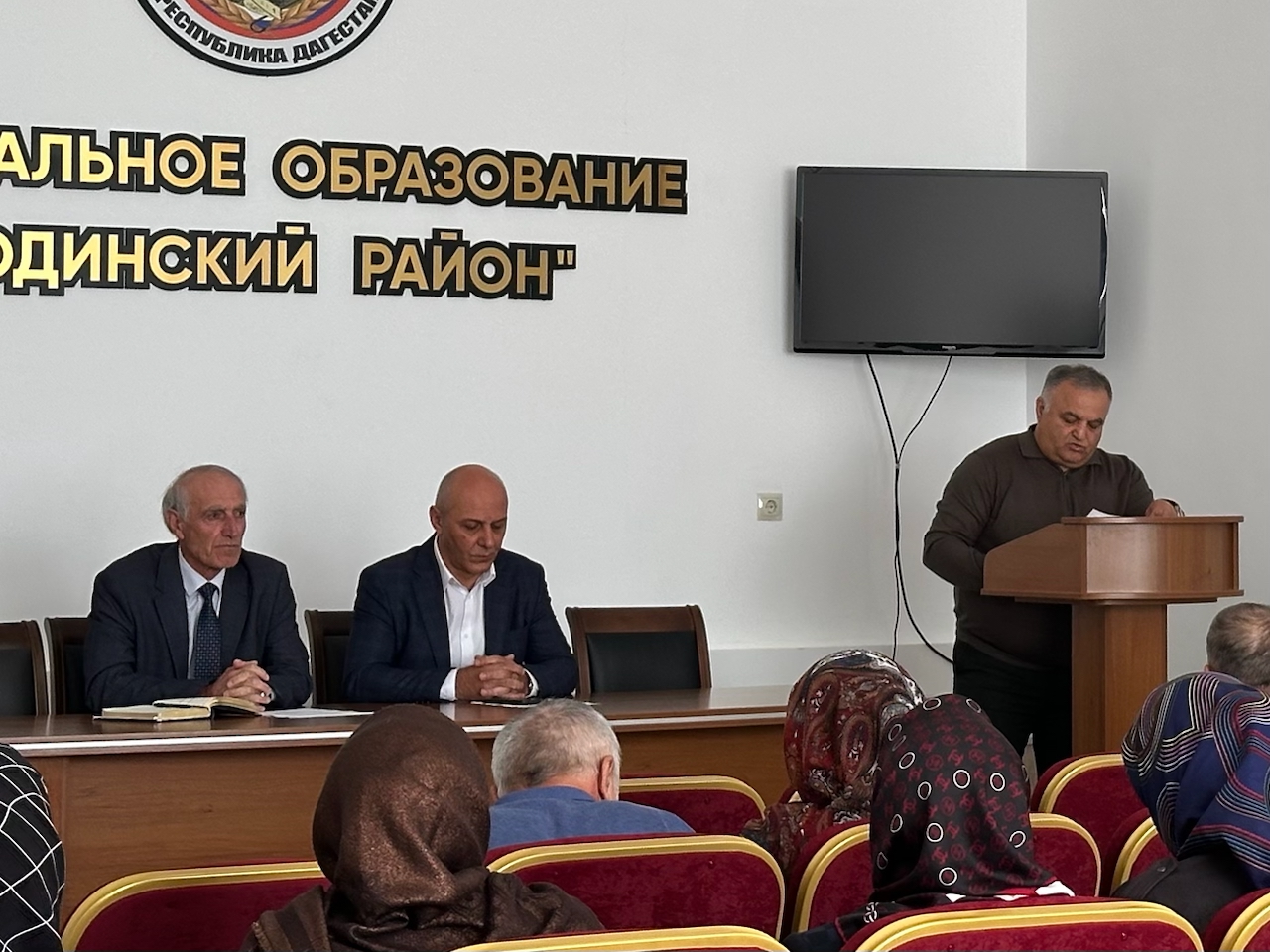 Вопросы избирательной кампании подвели в Чародинском районе