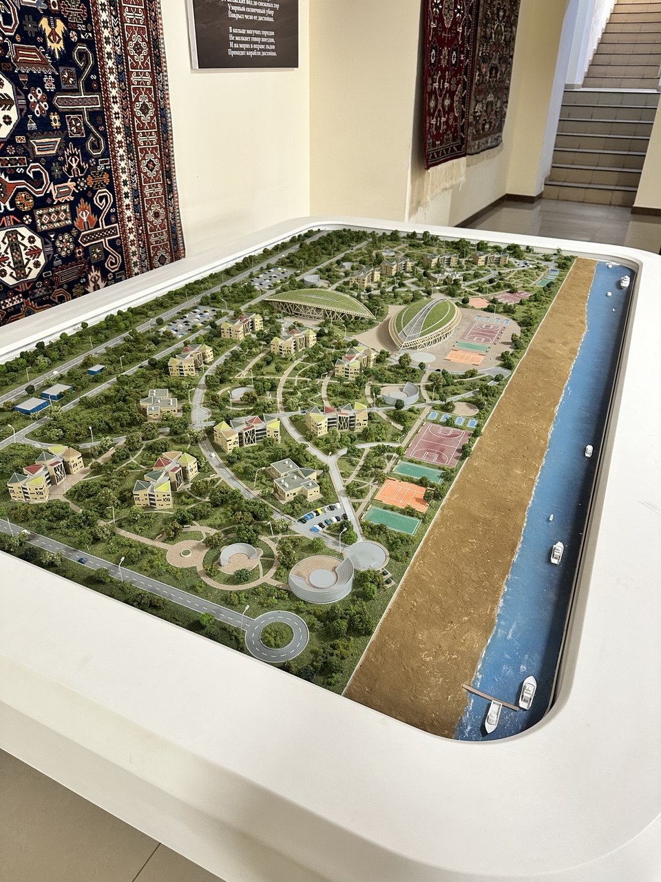 В Каспийском прибрежном кластере началось строительство первого объекта