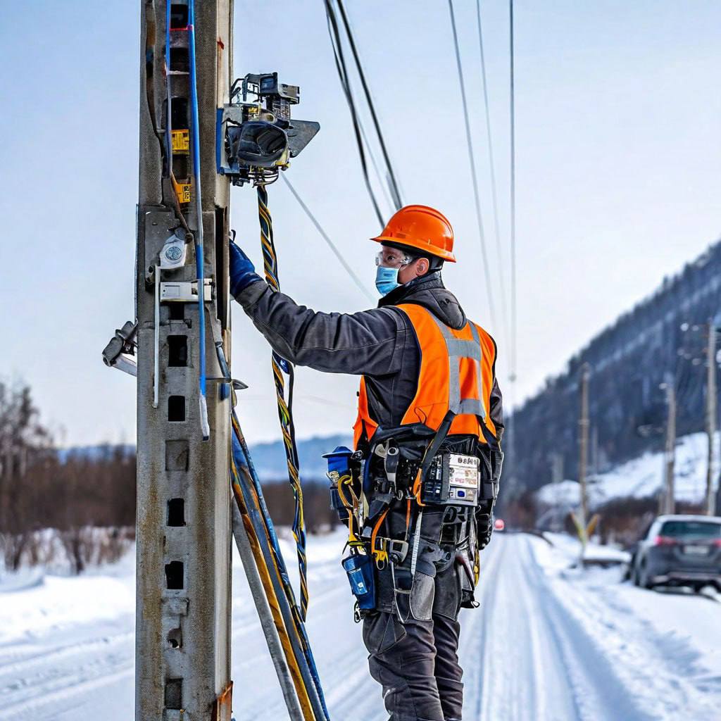 «Дагэнерго» перешло в режим повышенной готовности из-за снегопада