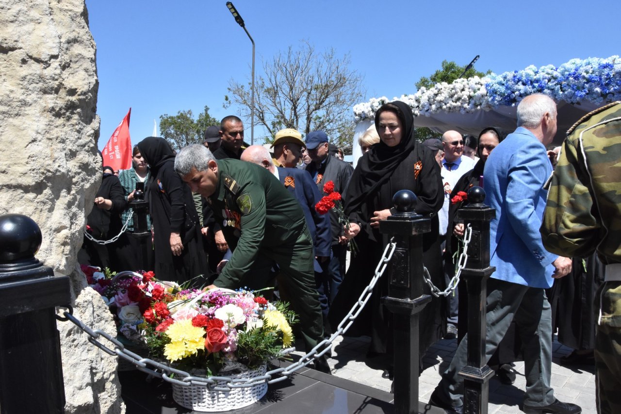 В «Саду памяти» Дербентского района состоялось мероприятие, посвященное 80-летию Победы