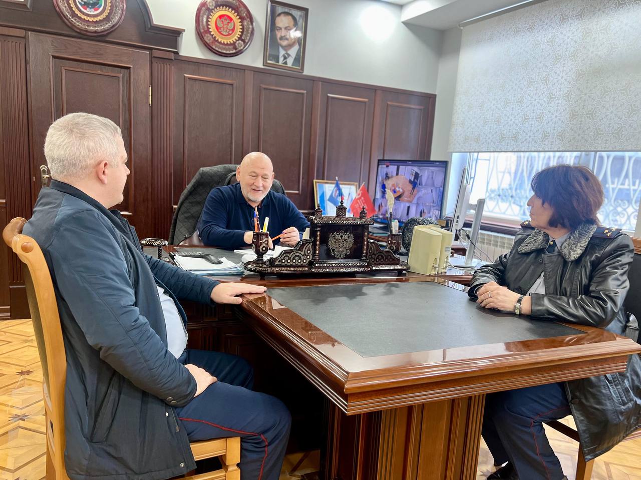 Глава Унцукульского района провел встречу с представителями регионального УФСИН