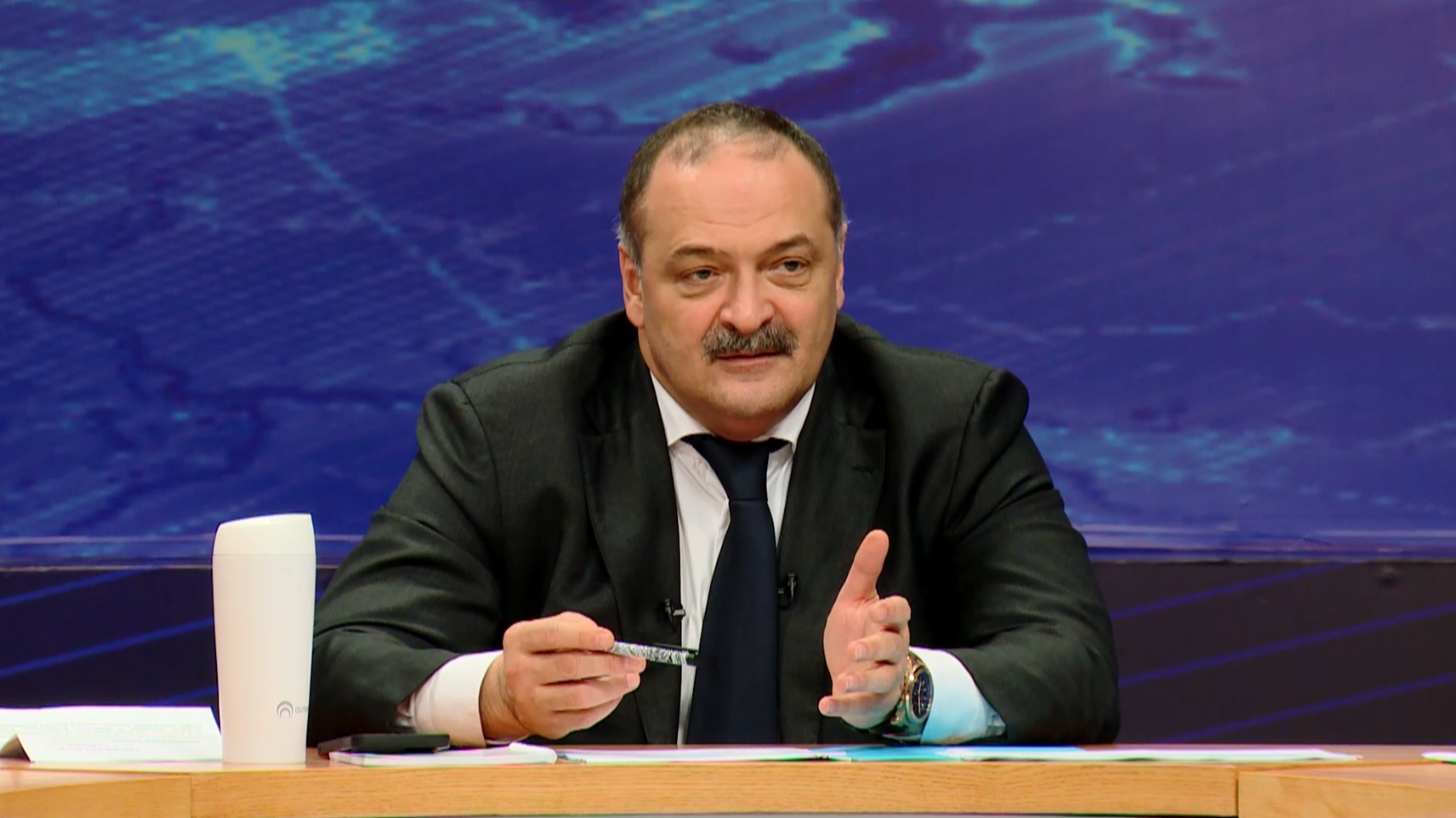 Глава Дагестана Сергей Меликов ответит на вопросы жителей в прямом эфире