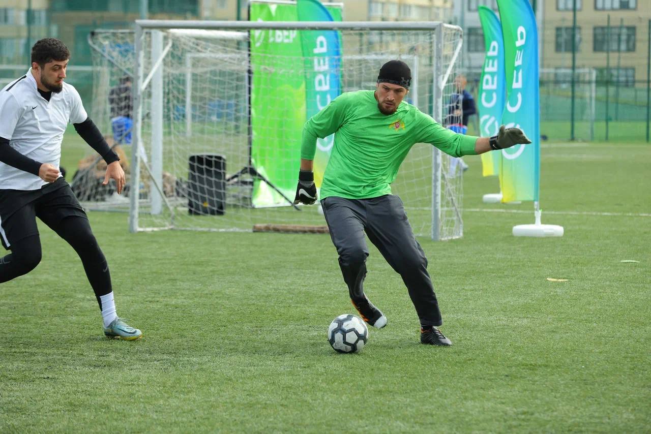 Каспийск принял футбольный турнир среди силовых ведомств