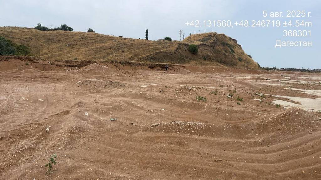 В Дербенте пресечена незаконная добыча песка