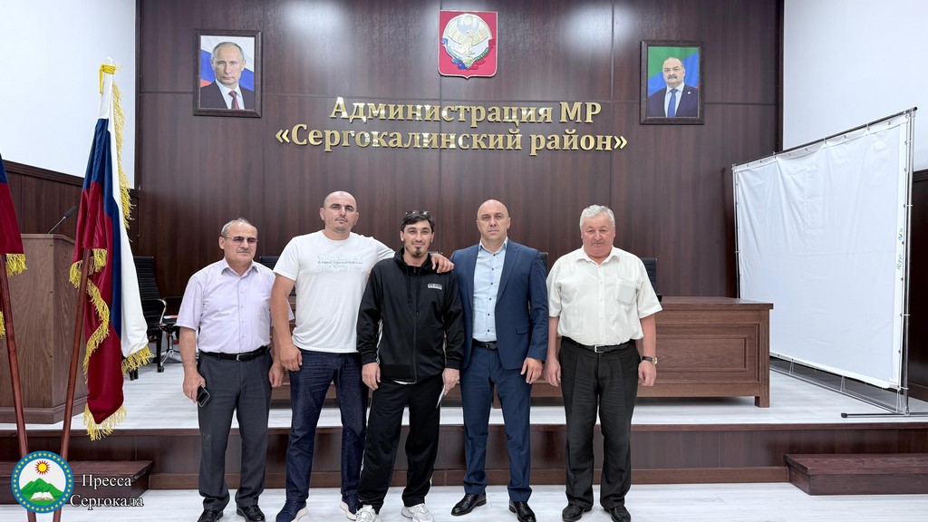 В зону СВО проводили контрактника из Сергокалинского района