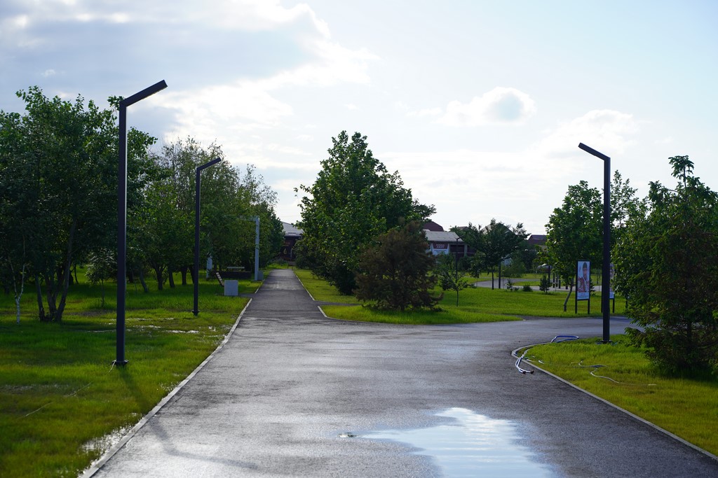 В Кизилюрте после благоустройства открыли парк «Олимпийский»