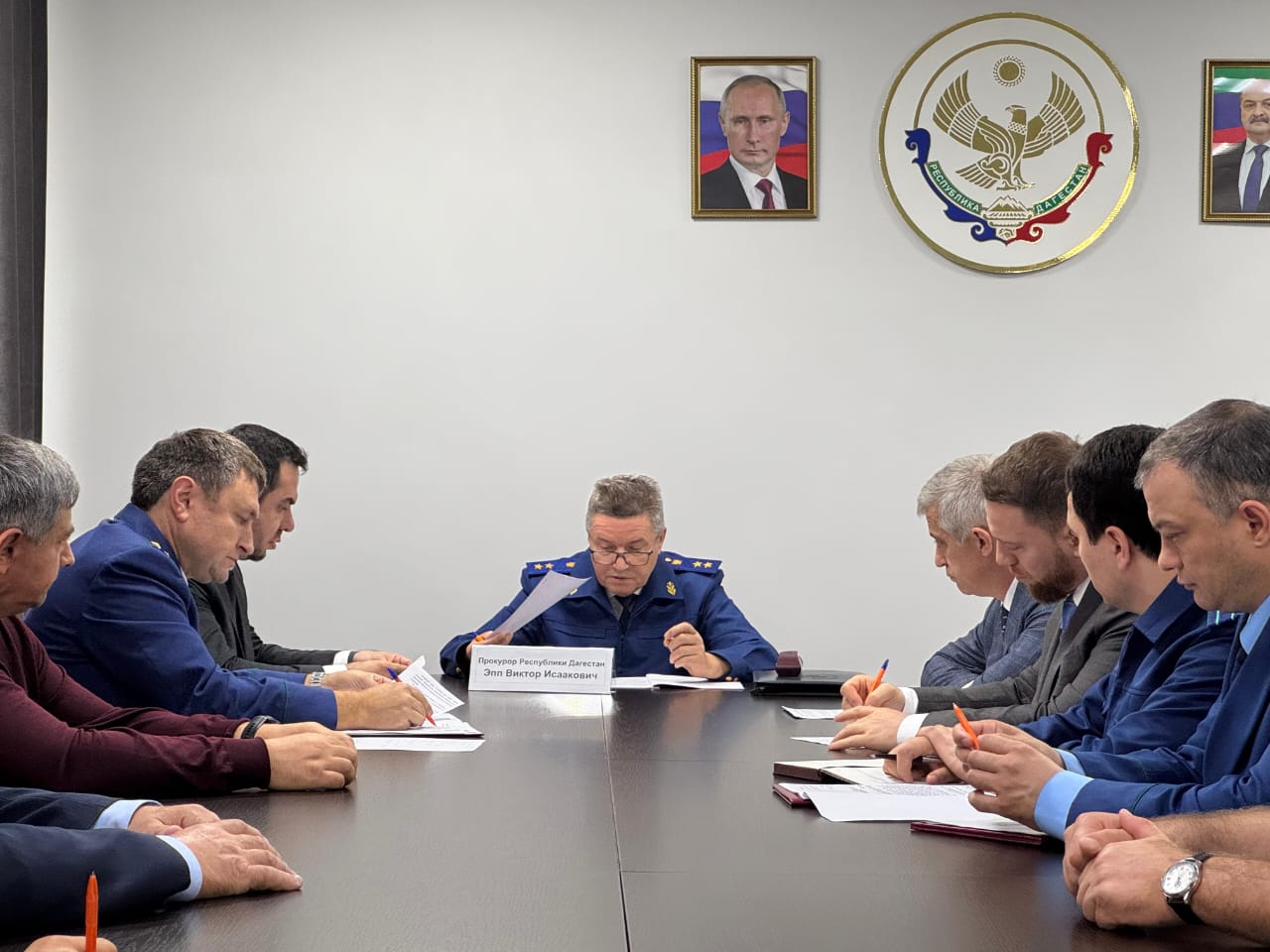 Руководитель Дагпредпринимательства Хаджимурад Исрапилов встретился с бизнес-сообществом Южно-Сухокумска