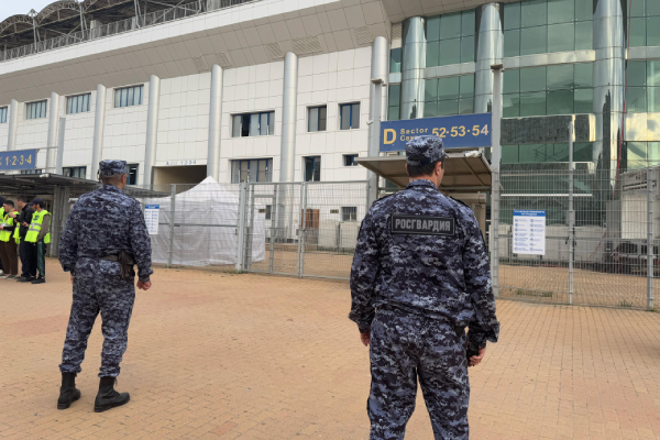 Росгвардейцы обеспечили правопорядок на футбольном матче РПЛ в Дагестане