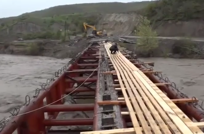 В Дагестане размыв переправы оставил без транспортного сообщения 9 сёл