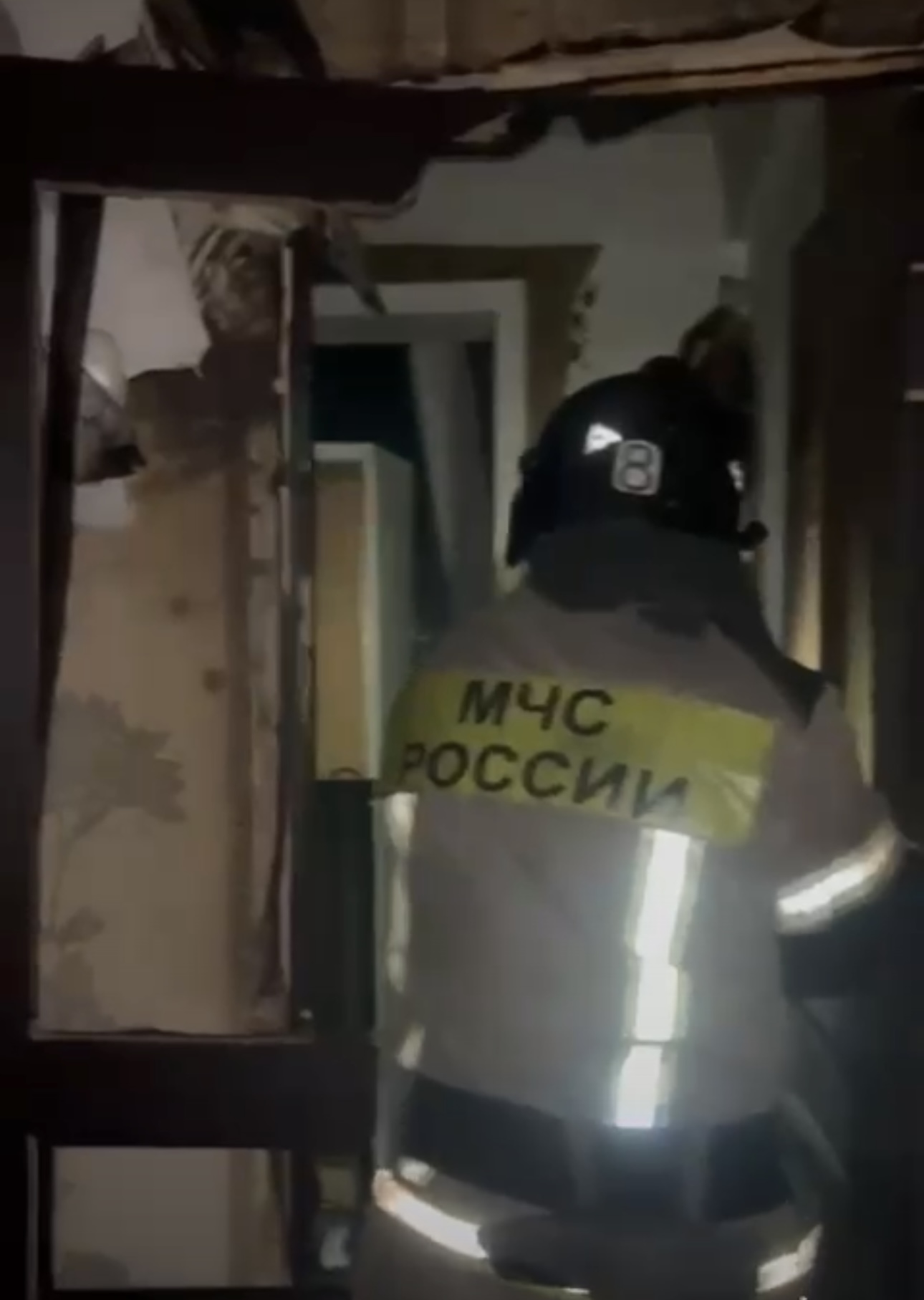 Взрыв газа произошел в одной из многоэтажек Махачкалы