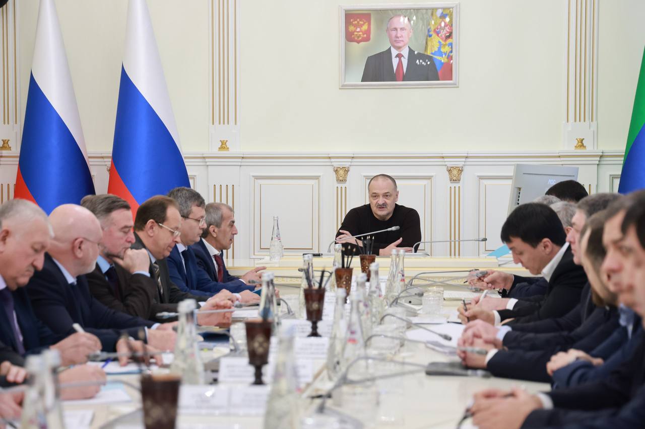 Сергей Меликов провел очередное совещание по проблемам развития Махачкалы