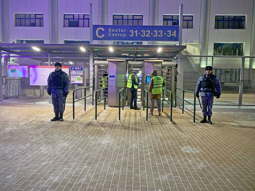 В Дагестане росгвардейцы обеспечили безопасность футбольного матча Российской премьер-лиги