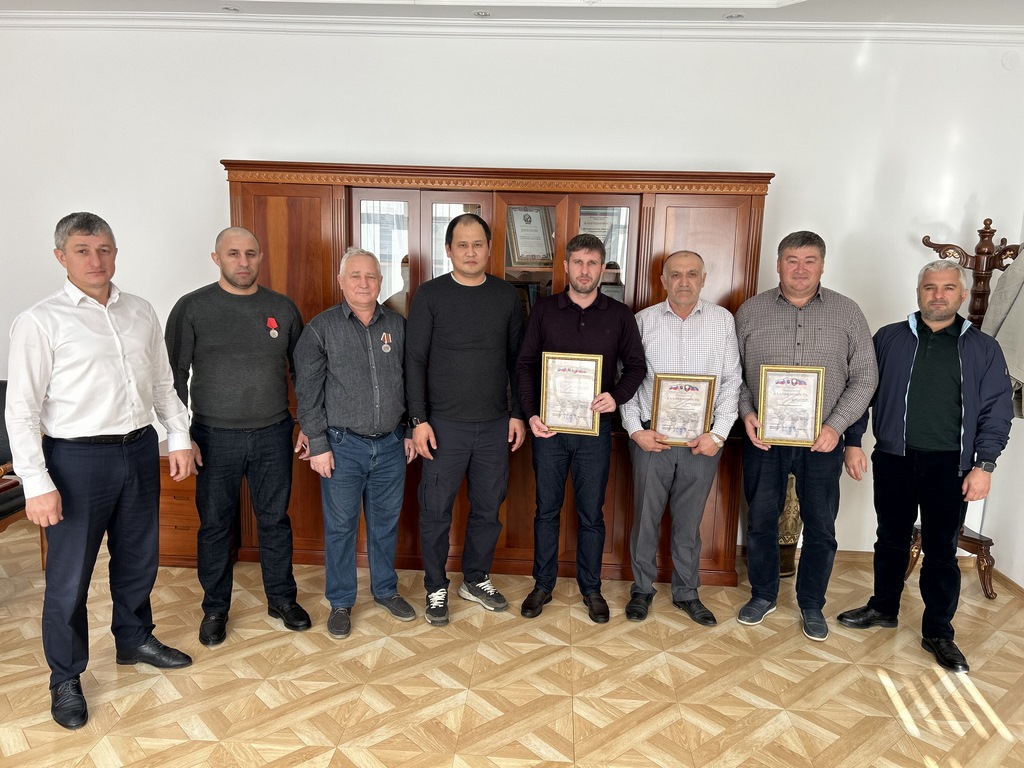 В Тарумовском районе провели церемонию вручения наград добровольческого батальона «Каспий»