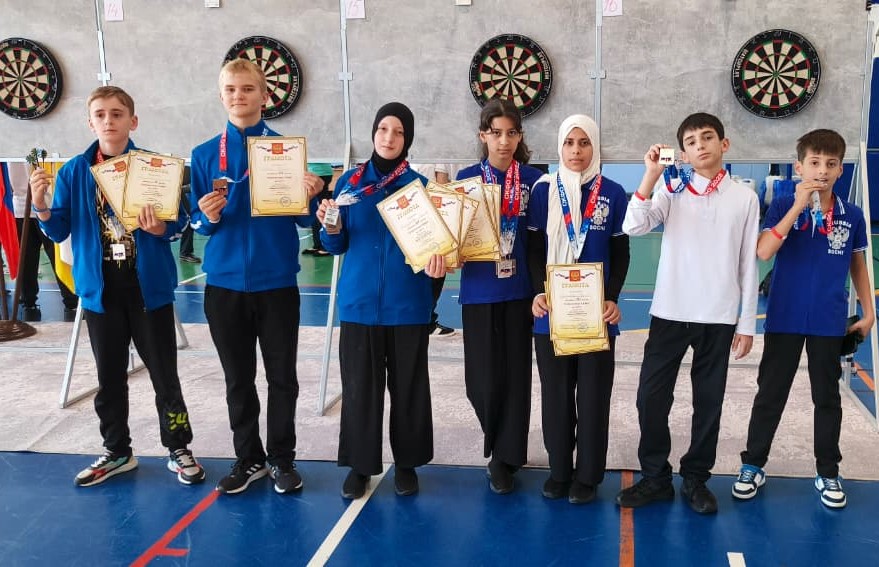 Дагестанские дартсмены завоевали награды на первом в истории первенстве СКФО