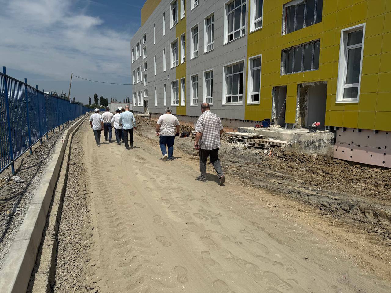 Школа на более чем 600 мест в Хасавюртовском районе близка к завершению