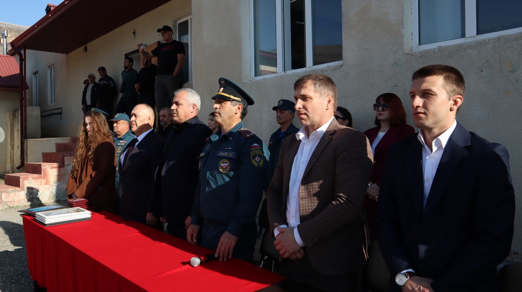 15-летие Пожарной части отметили в Гергебильском районе