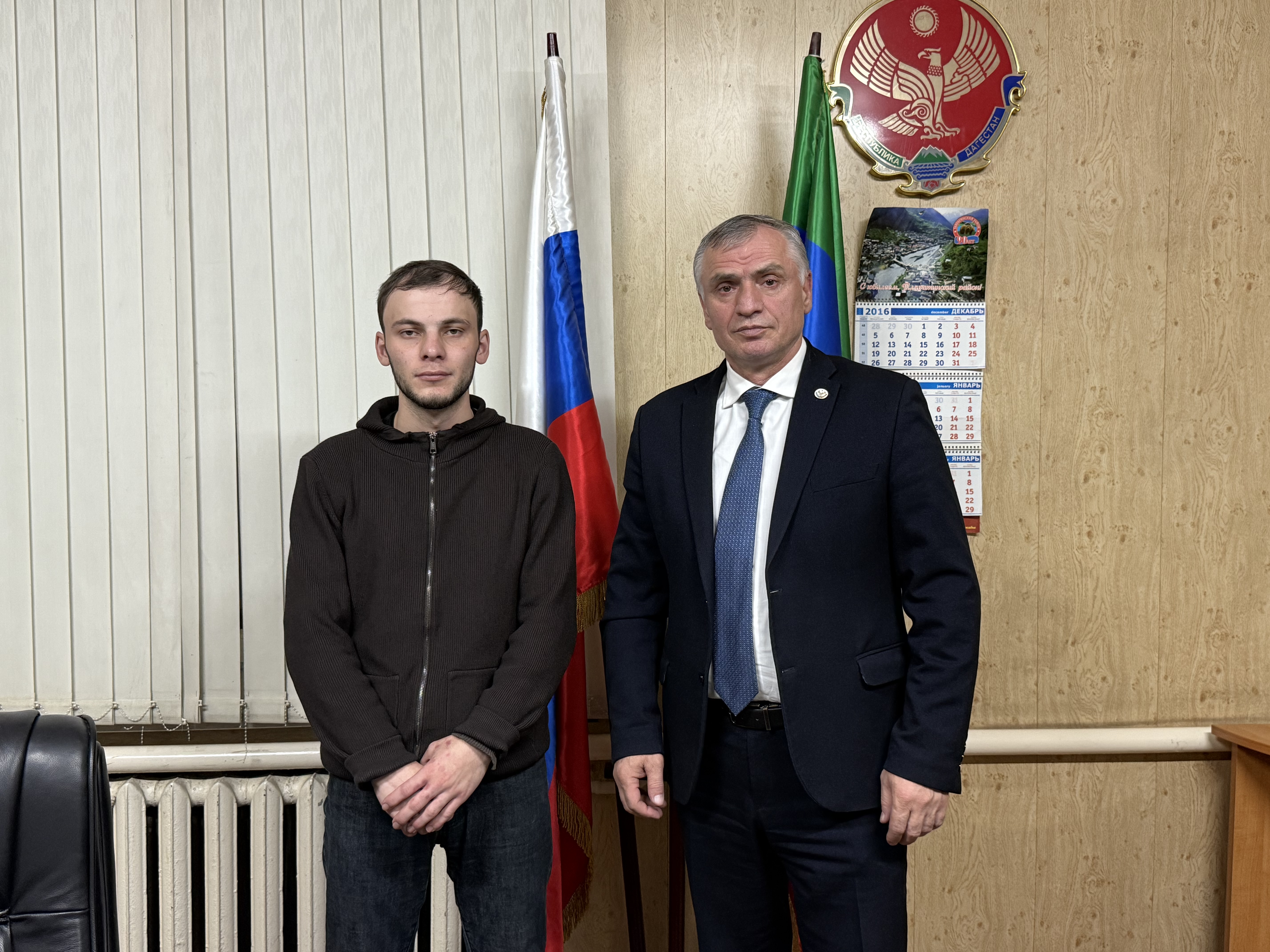 Очередной житель Тляратинского района отправился в зону СВО добровольцем