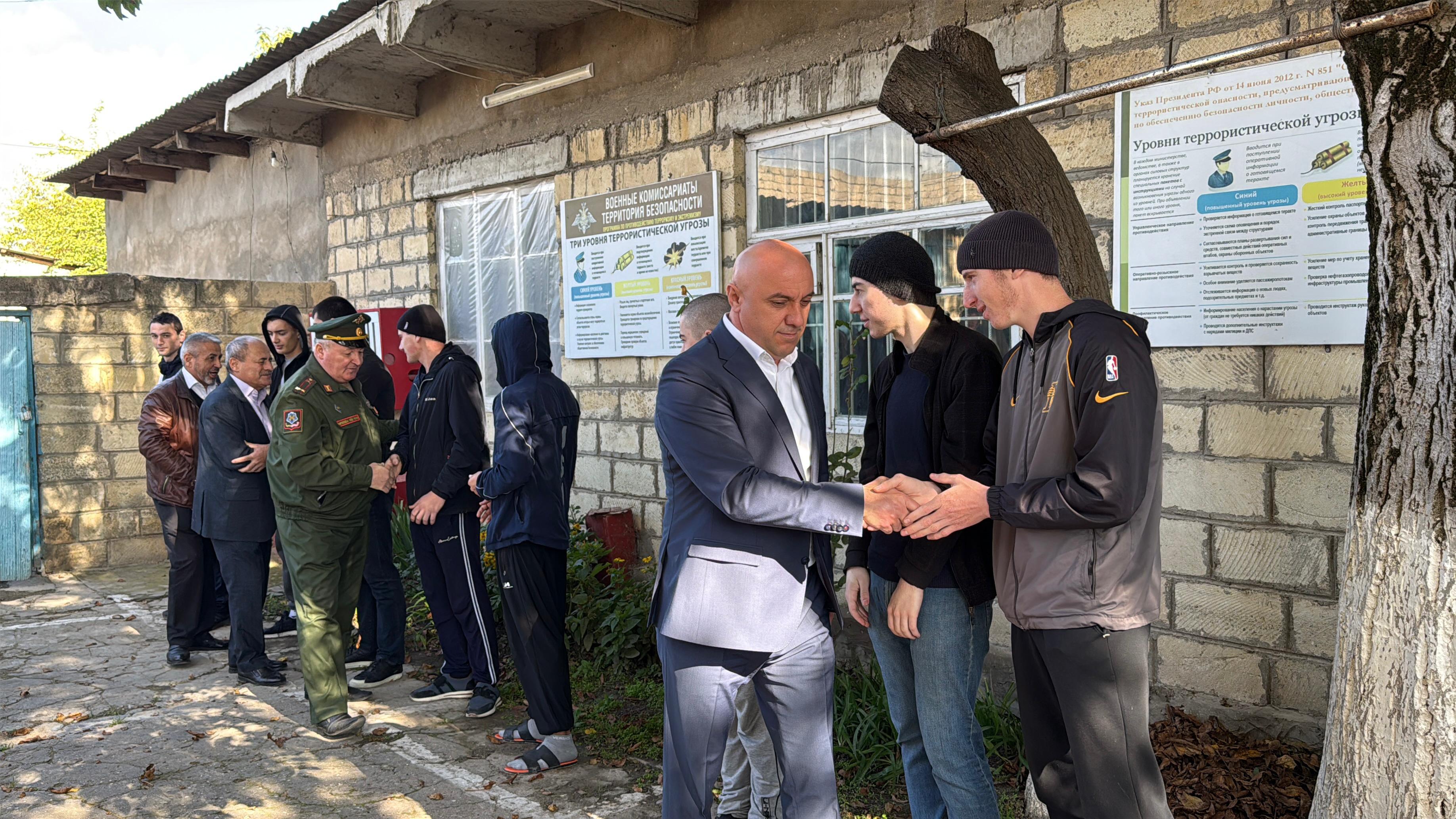 Первый осенний призыв состоялся в Сергокалинском и Акушинском районах