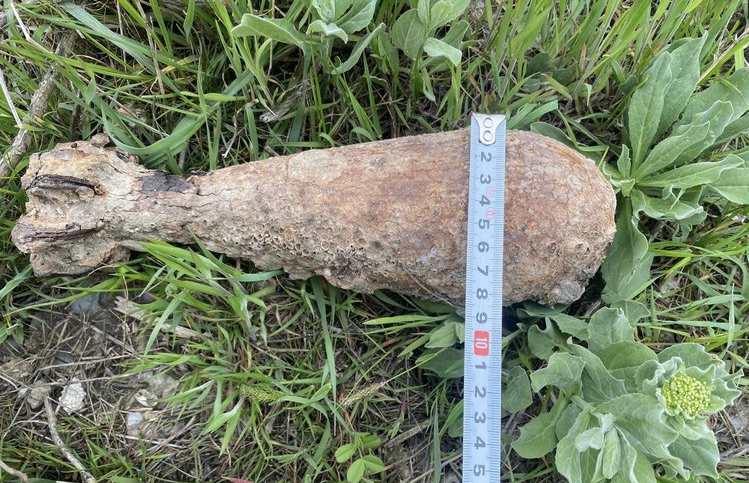 В Махачкале обезвредили минометный снаряд времен ВОВ