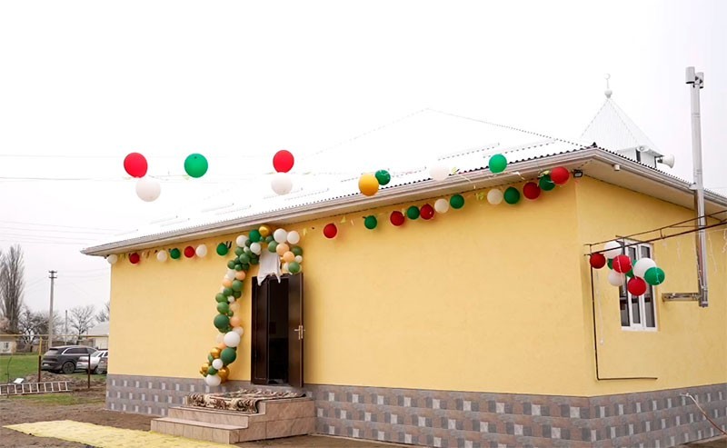 В селении Ачичунгуре состоялось открытие новой мечети