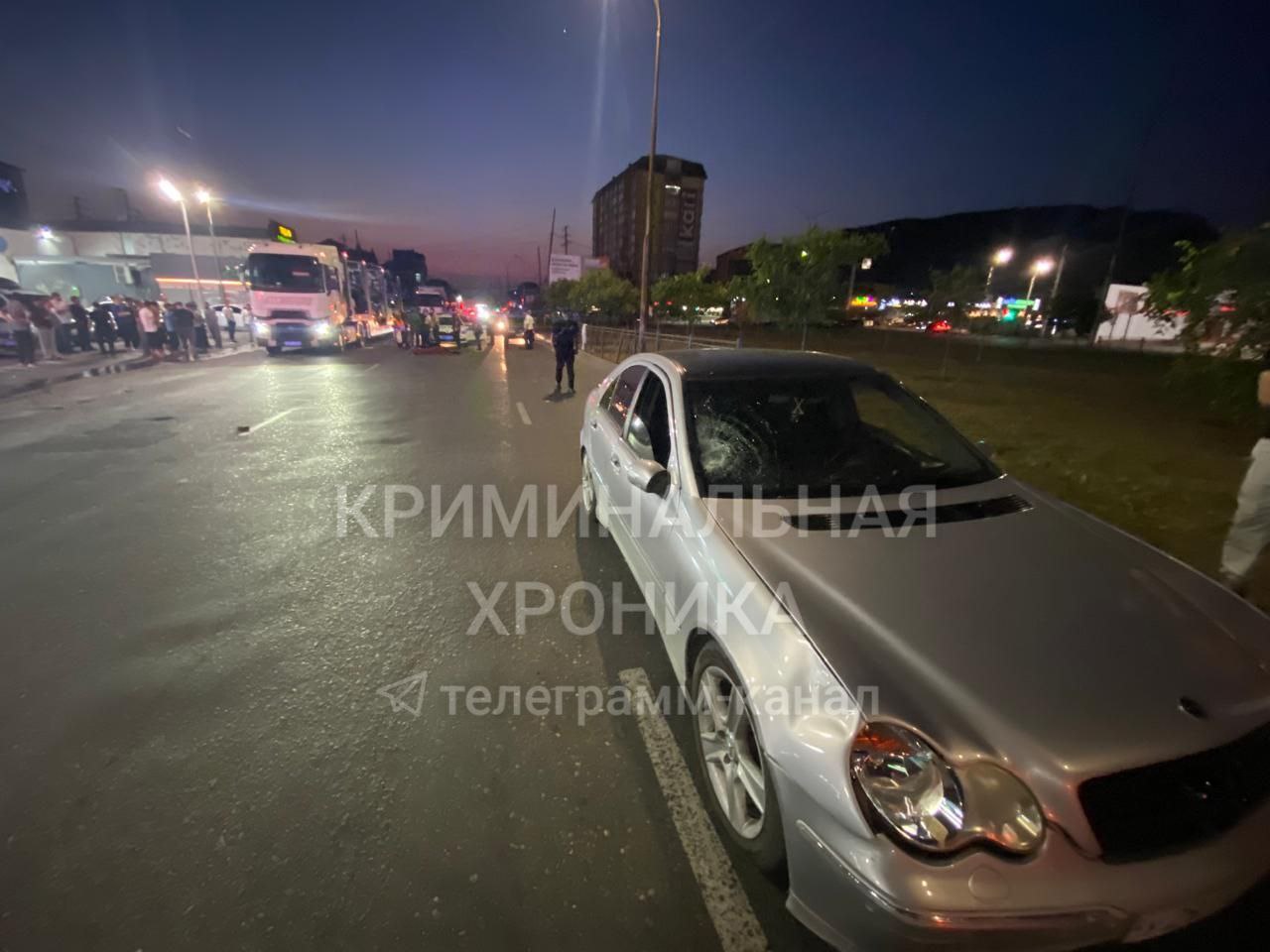В Махачкале женщина-пешеход погибла под колесами автомобиля