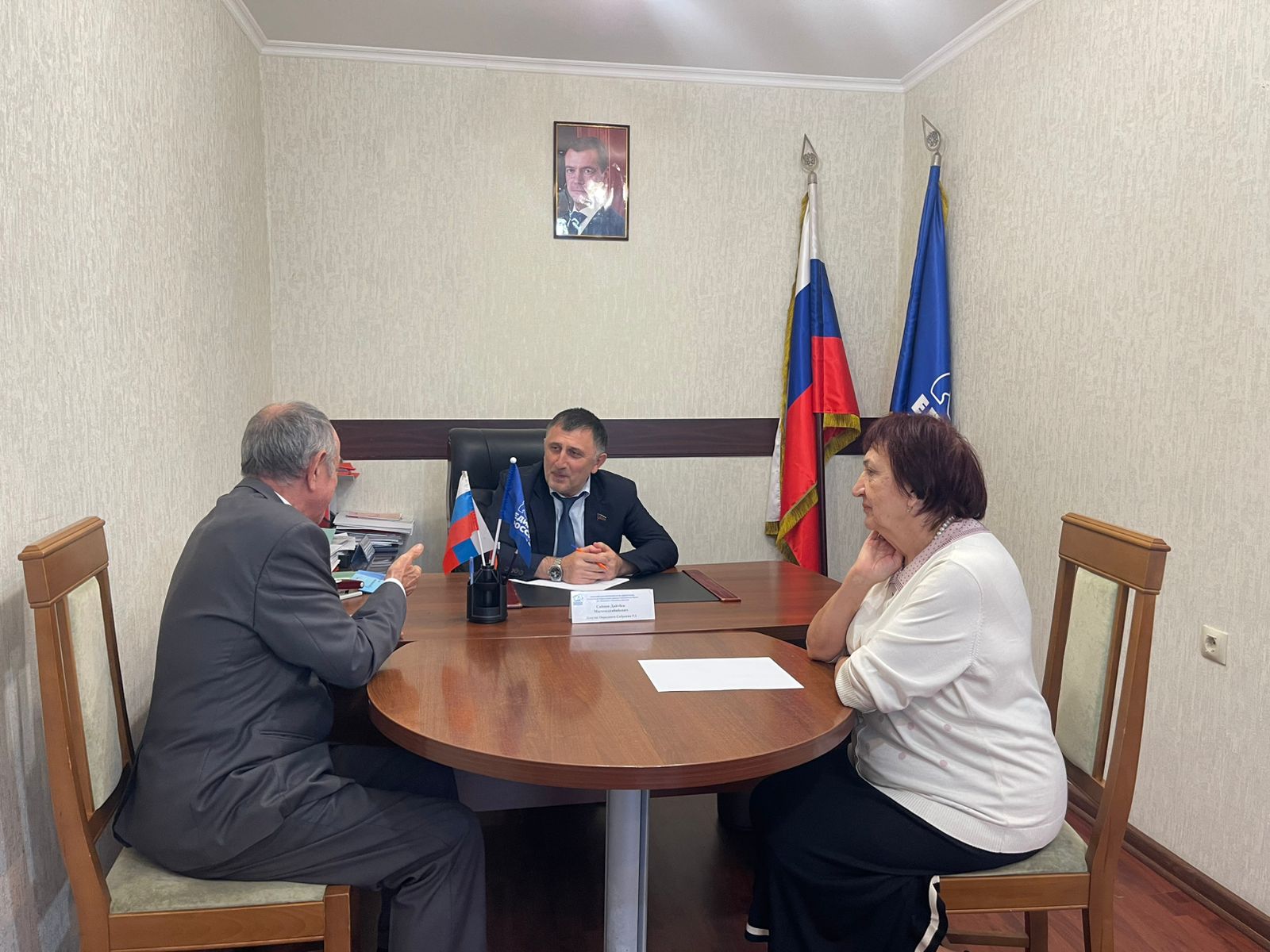 Депутат республиканского парламента Дайтбек Сайпов провел прием граждан