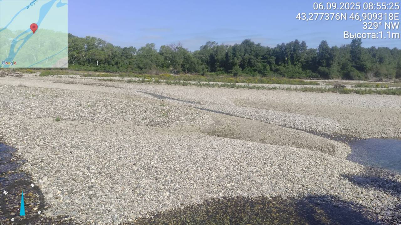 В Дагестане проведут дноуглубление вдоль русел еще пяти рек