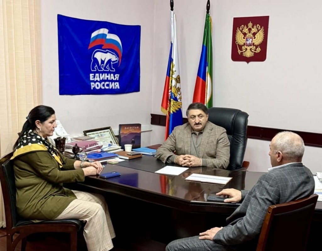 Депутат Госдумы РФ Джамаладин Гасанов провел личный прием граждан