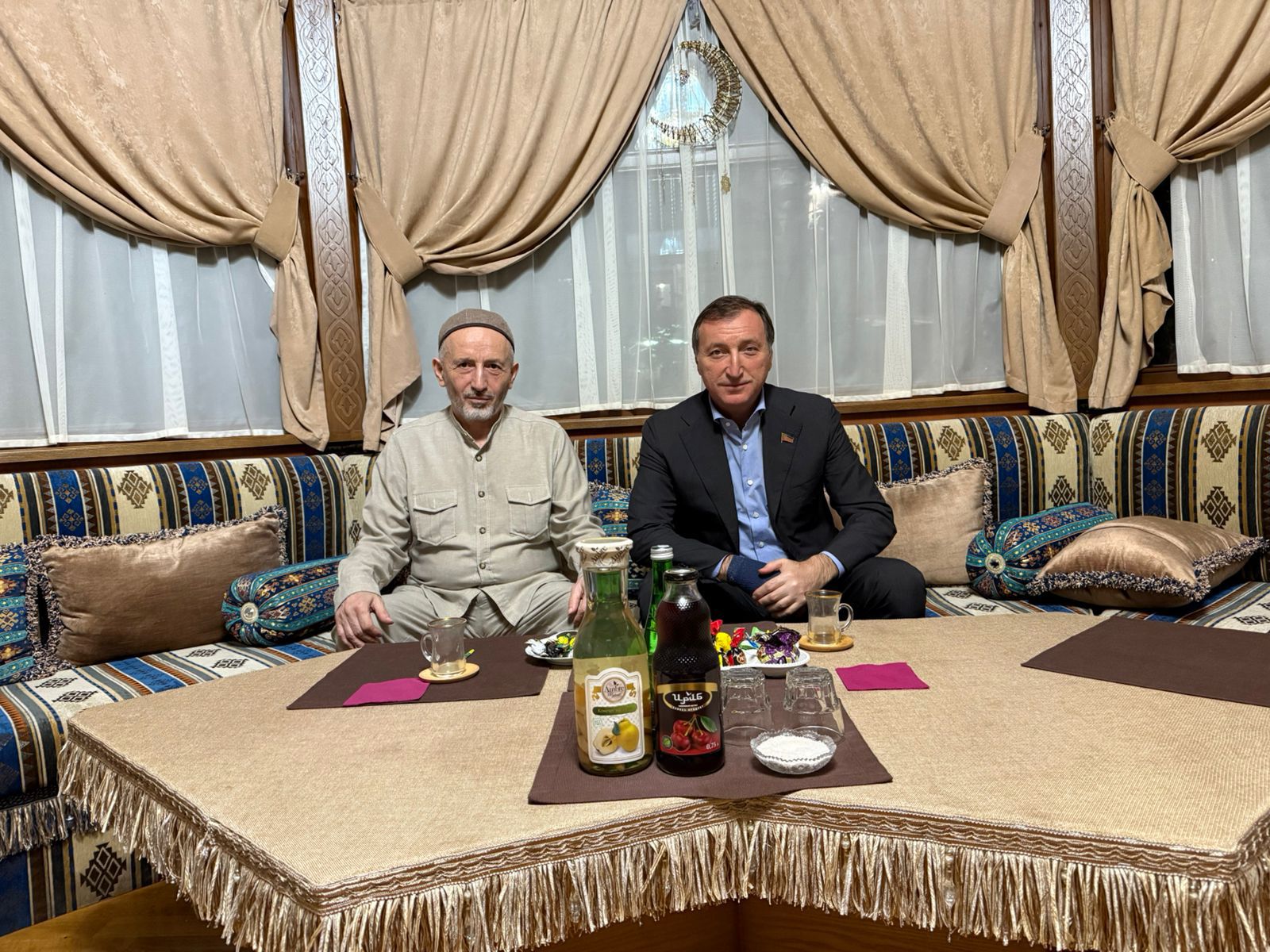 Заур Аскендеров посетил муфтия Дагестана шейха Ахмада Афанди Абдулаева